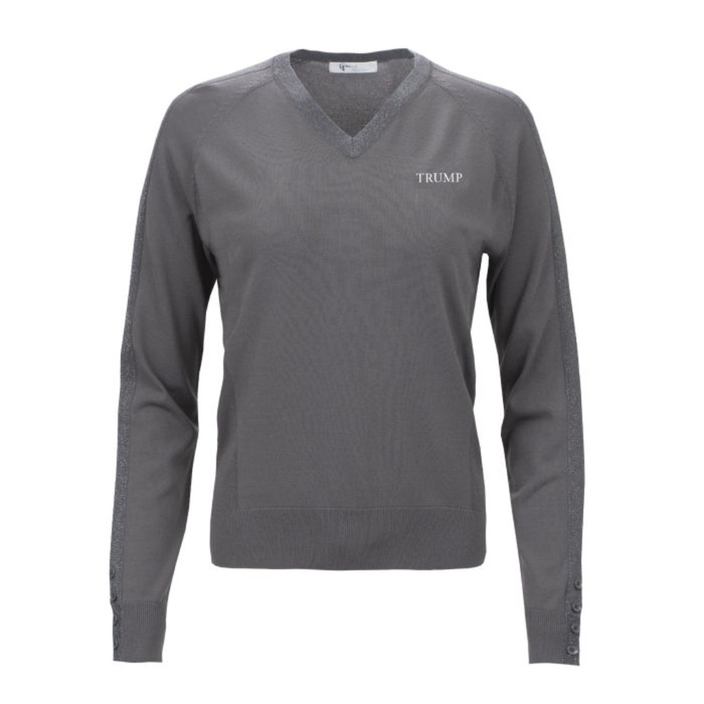 Greg Norman-NWT-Women’s Metallic Trump Sweater
